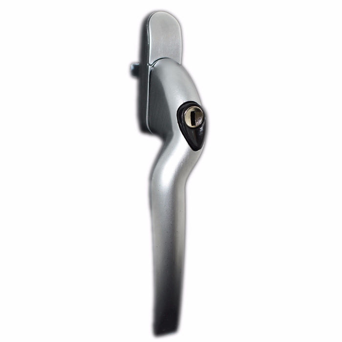 uPVC Mila Universal Cranked Window Handle Double Glazing Locking Espag ...