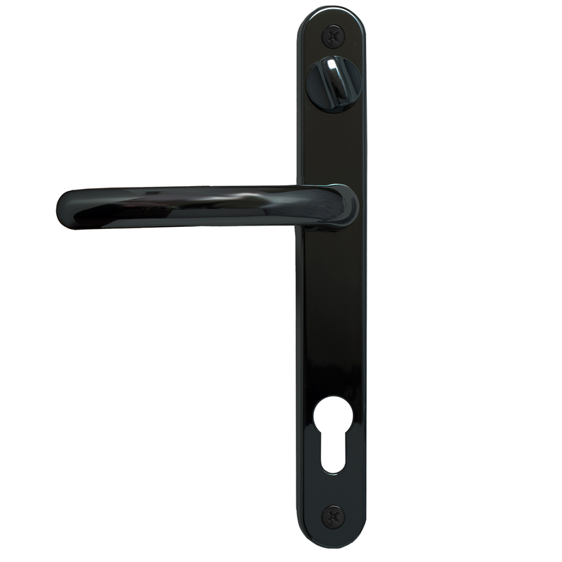 External Blank Lever/Lever uPVC Door Handles - 92mm PZ, Sprung, 215mm - UPVCSTORE External Blank Lever/Lever uPVC Door Handles - 92mm PZ, Sprung, 215mm - UPVCSTORE