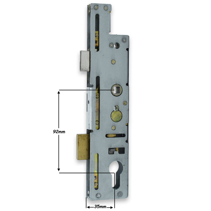 Fullex Crimebeater uPVC Door Lock Gear Box Centre Case 35mm Single Spindle