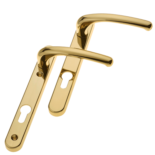 Fab Fix Windsor UPVC Lever Door Handles 92pz 122mm Screw Centres
