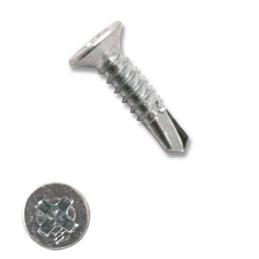 High Quality Upvc Fixing Screws in Silver Finish Self Drilling Tapping Bay Window Fixing Screws Packs Of 20
