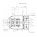 Affinity 3D Hinge Anthracite Grey RAL 7016 21mm Rebate Double Glazing Door Flag Hinge Adjustable