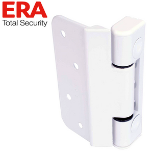 White Era Laird Challenger 3D Butt Rebate Door Hinge for Timber Composite Doors
