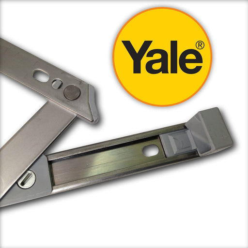 Yale uPVC Window Hinge Double Glazing Friction Stay PVC 13mm Side Hung 16" 13mm