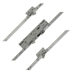 Yale YS170 Latch and 3 Hooks. Long Version, Square 16mm x 2200mm faceplate