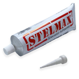 Stelmax 1985 Adhesive PVC Resin & Solvent Based 135g Tube White / Clear