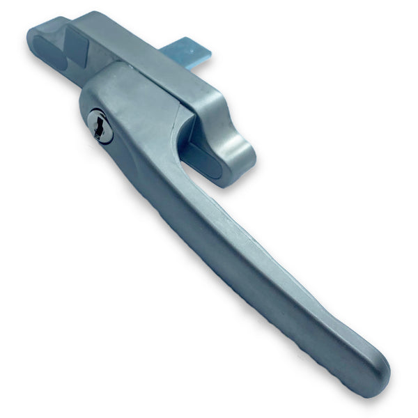 Cadenza Universal Aluminium Window Handle Tongue (spade) Driven Silver