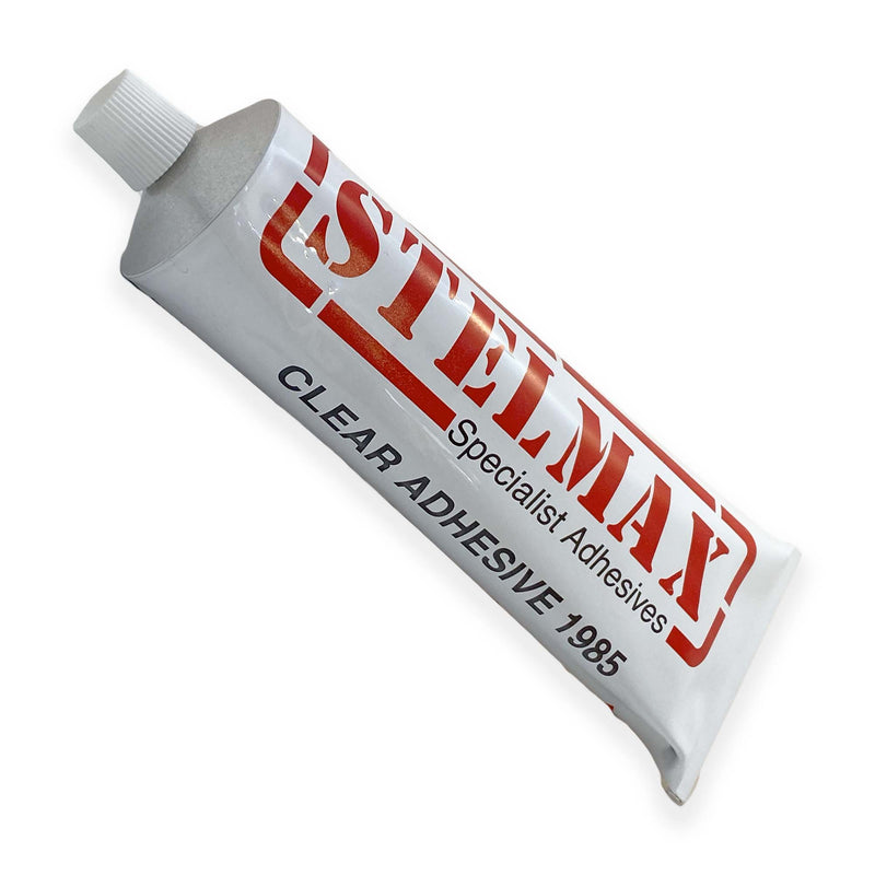 Stelmax 1985 Adhesive PVC Resin & Solvent Based 135g Tube White / Clear