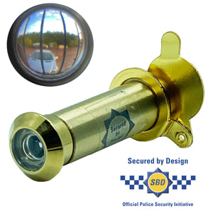 Wide Angle Spy Hole Door Peep Hole 160° Viewer Security for UPVC or Timber Doors