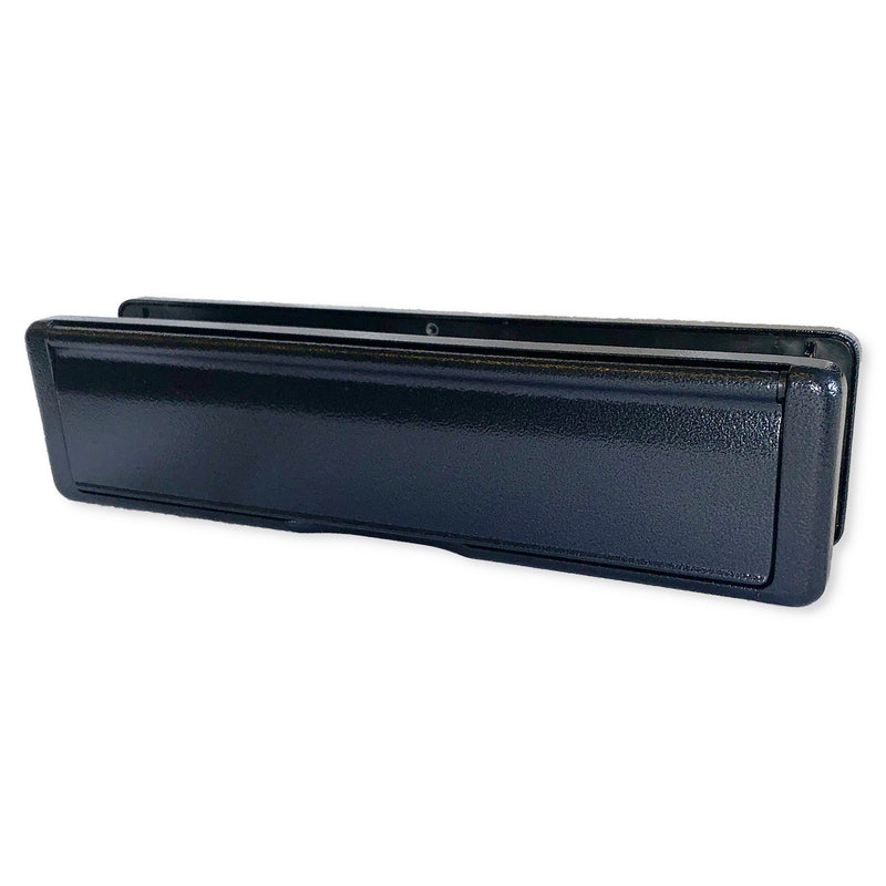 Fab Fix Nu Mail Heavy Duty 12" Inch Sprung Letter Box Plate UPVC Wooden Doors