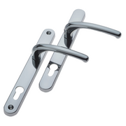 Fab Fix Blenheim UPVC Lever Door Handles 92pz 240mm Screw Centres