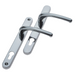 Fab Fix Blenheim UPVC Lever Door Handles 92pz 240mm Screw Centres