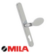 Mila Hero 212mm Screws Sprung Door Handle Inline Lever Pad Offset UPVC Patio
