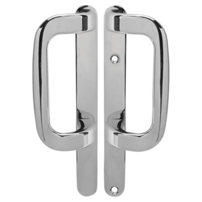 Trojan Sliding Patio Door Handle Non Locking Dummy Set 154mm Fixing Fully Reversible