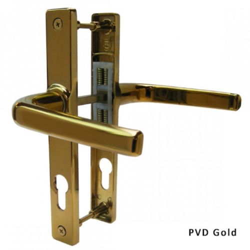Kore Ferco 70 mm PZ UPVC Door Handle Lever Pair 180mm Centres 205mm Backplate upvc door handles 180mm screw centres