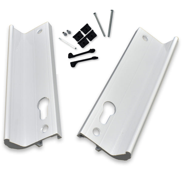 Genuine Fullex Patio Door Handle 52pz 170mm Screw Fix White 506 Series 2 -  - Fullex - UPVCSTORE