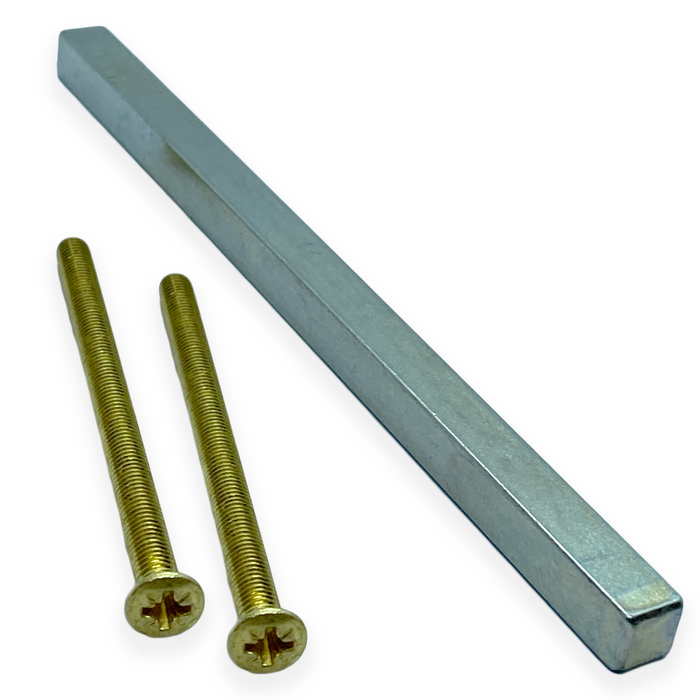 Hoppe Spindle and Screws Pack for UPVC Door Handle Sets - Brass