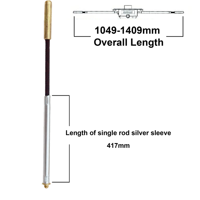 ERA Saracen Deadlock SC2 Shoot Bolt Rod Push Twist Fit Into Gearbox