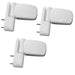 Set of 3 UPVC Double Glazing Door Flag Hinge Adjustable Avocet ET3D