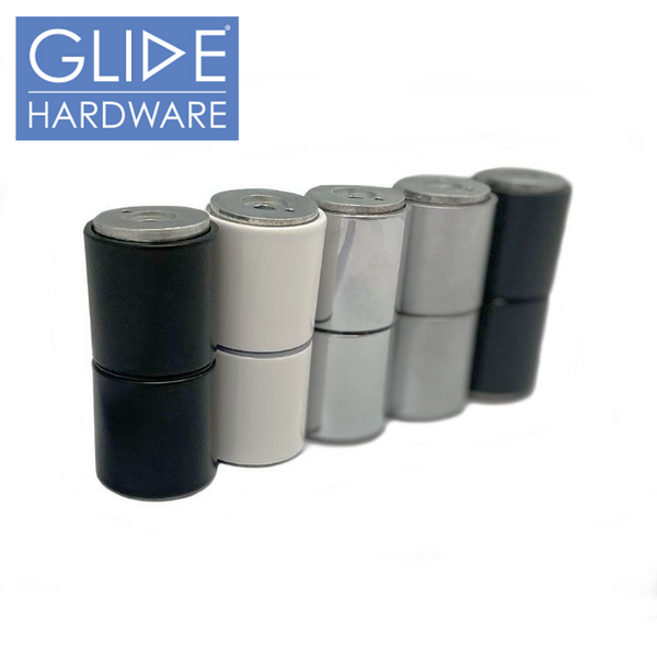 Glide Hardware Round Bi-fold Door Magnets 65mm diameter High Quality