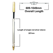 Saracen Shoot Bolt Rod Snap Click Fit Into Upvc Window Lock Various Sizes