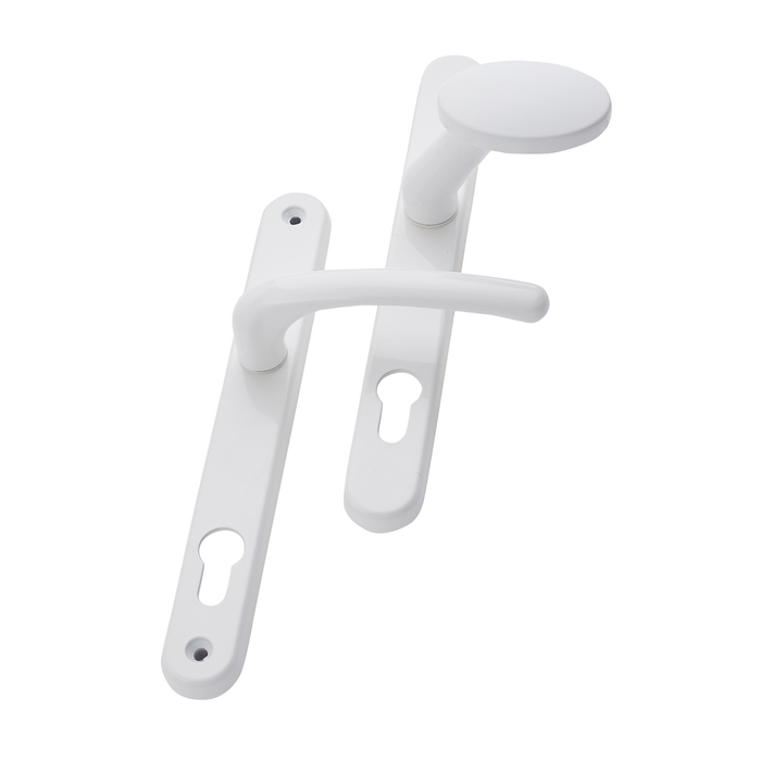 Fab Fix Blenheim UPVC Lever Pad Door Offset Handles 92 62 pz 240mm Screw Centres