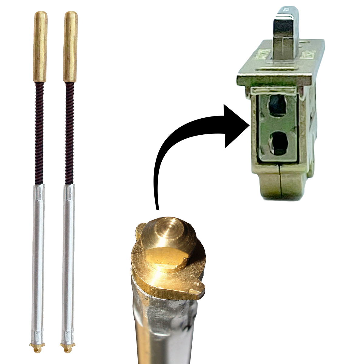 ERA Saracen Deadlock SC2 Shoot Bolt Rod Push Twist Fit Into Gearbox ...