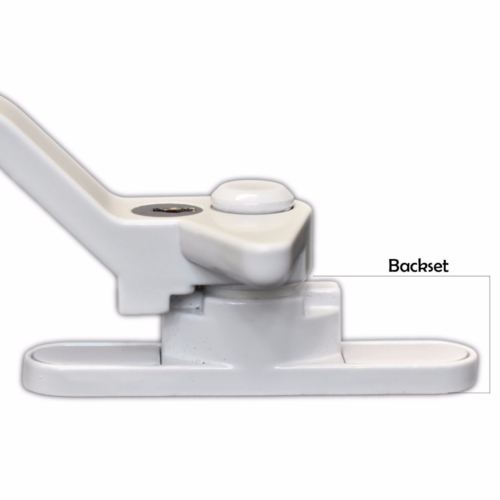 Avocet WMS Non Lock uPVC Window Handle Cockspur Handle White Double Glazed -  - Avocet - UPVCSTORE
