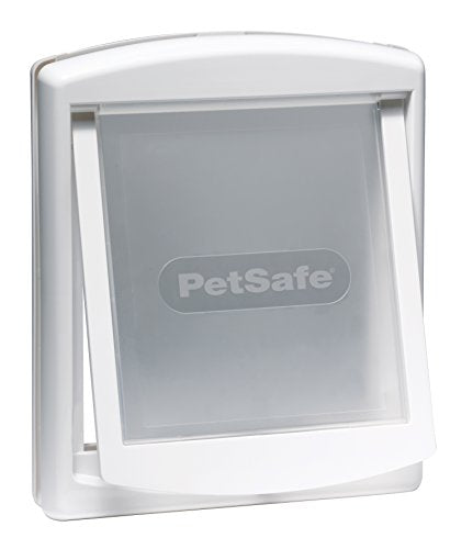 Staywell Petsafe 740 Medium Dog Pet Door Flap 2 Way Locking Cat White Catflap -  - Petsafe - UPVCSTORE