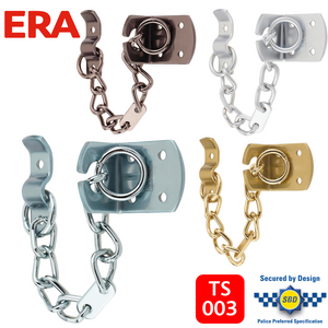 ERA Heavy Duty TS003 PVCu/Timber Door Chain ERA Door Security - Heavy Duty Gold Chain For PVCU Composite/Timber Door
