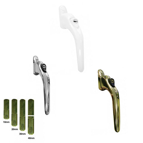 uPVC Universal Window Handle Inline Double Glazing Locking Espag Lock PVC -  - UPVCSTORE - UPVCSTORE