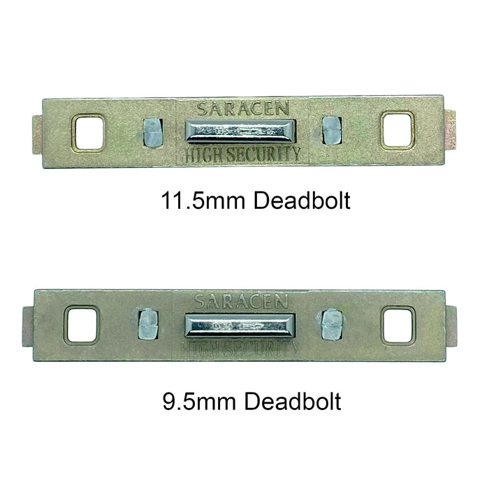 Saracen Window Lock Shoot bolt Deadlock Twist Fit Gearbox UPVC Window Lock 20mm 22mm