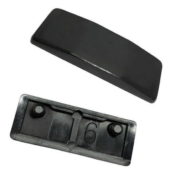 UPVC Cockspur Wedge Packs of 10 - 3mm, 5mm Wedges included - Black- Branded