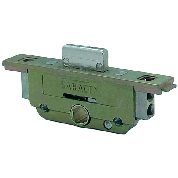Saracen Window Shoot Bolt Gearbox Lock (Push Fit) - 20m & 22mm Backset
