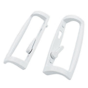 uPVC Fuhr Sliding Patio Door D Handle 90pz - Inline Lever Pair Set Ellbee Caravan Compatible