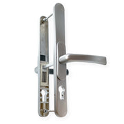 Universal Flexi UPVC Repair Door Handle Set Adjustable 59mm to 96mm Adjustable PZ Centres